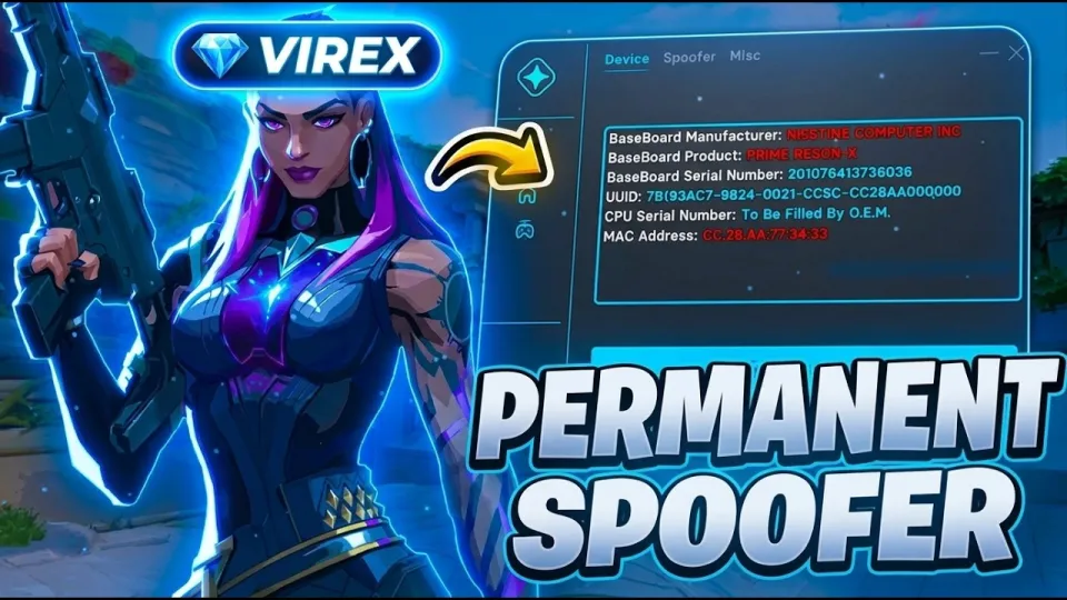 What is a perm spoofer and how does it work for HWID spoofing